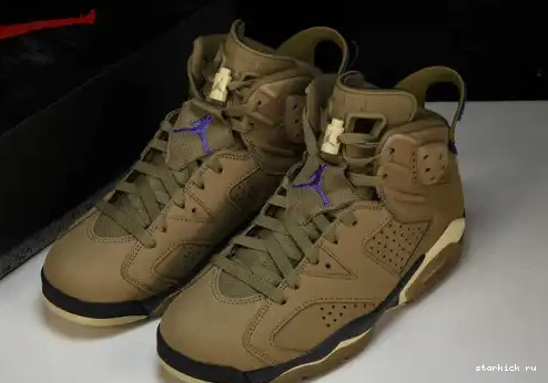 Brown  FD1643-300 Retro 6 FD1643-300 Jordan Kelp Gore-Tex 0629